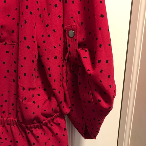 Lined chiffon dress - Picture 5 of 7